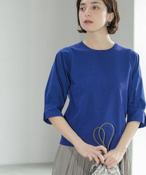 OPAQUE.CLIP / オペーク ドット クリップ ニット・セーター | フハクスリーブドッキングニット【洗濯機洗い可】 | 詳細20