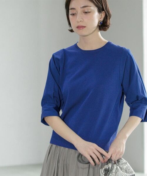 OPAQUE.CLIP / オペーク ドット クリップ ニット・セーター | フハクスリーブドッキングニット【洗濯機洗い可】 | 詳細22