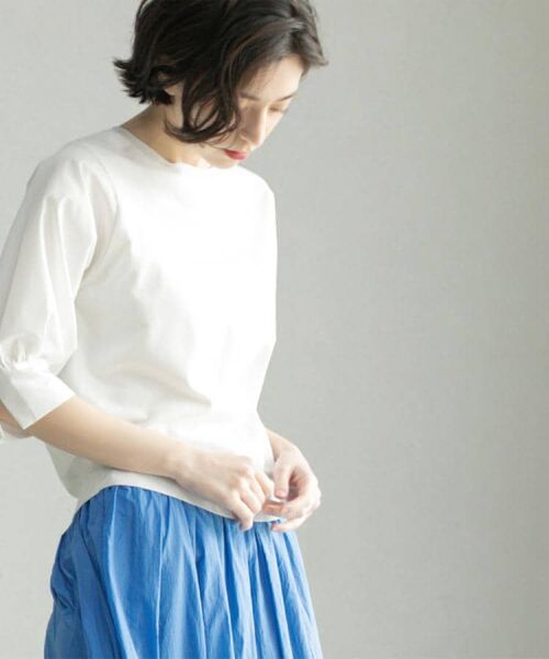 OPAQUE.CLIP / オペーク ドット クリップ ニット・セーター | フハクスリーブドッキングニット【洗濯機洗い可】 | 詳細5