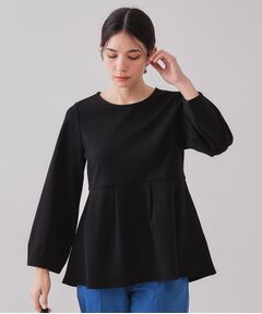 OPAQUE.CLIP / オペーク ドット クリップ カットソー | ペプラムトップス【UV/吸水速乾/洗濯機洗い可】