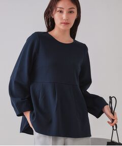 OPAQUE.CLIP / オペーク ドット クリップ カットソー | ペプラムトップス【UV/吸水速乾/洗濯機洗い可】