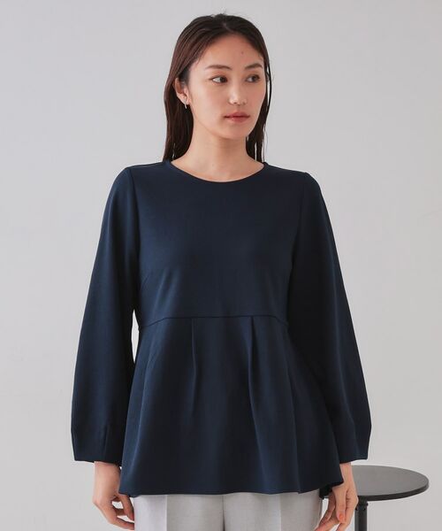 OPAQUE.CLIP / オペーク ドット クリップ カットソー | ペプラムトップス【UV/吸水速乾/洗濯機洗い可】 | 詳細17