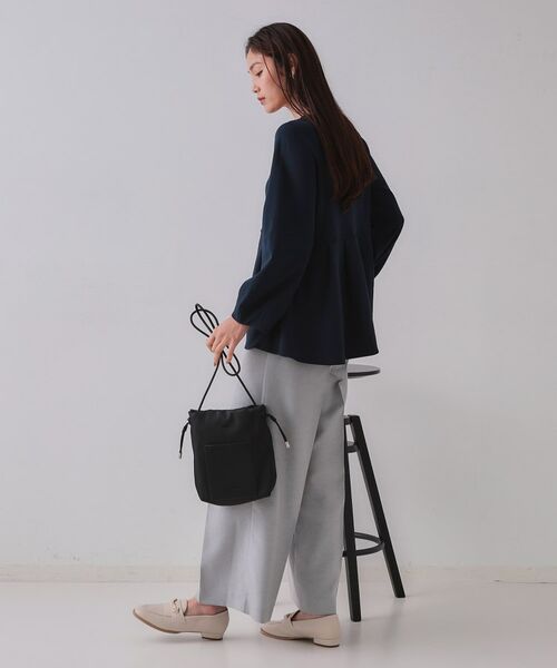 OPAQUE.CLIP / オペーク ドット クリップ カットソー | ペプラムトップス【UV/吸水速乾/洗濯機洗い可】 | 詳細3