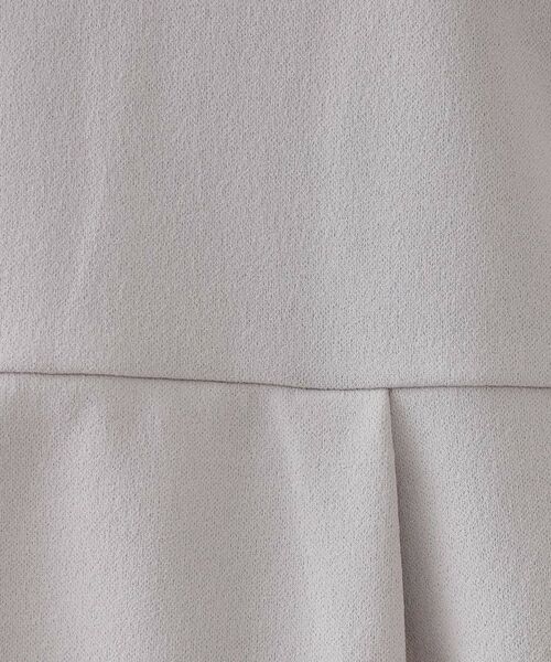 OPAQUE.CLIP / オペーク ドット クリップ カットソー | ペプラムトップス【UV/吸水速乾/洗濯機洗い可】 | 詳細8