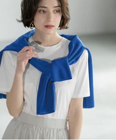 OPAQUE.CLIP / オペーク ドット クリップ Tシャツ | 《5色展開/SS-LLサイズ》ベーシックTシャツ【UV/接触冷感/洗濯機洗い可】