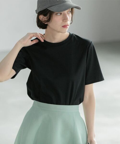 OPAQUE.CLIP / オペーク ドット クリップ Tシャツ | 《5色展開/SS-LLサイズ》ベーシックTシャツ【UV/接触冷感/洗濯機洗い可】 | 詳細11