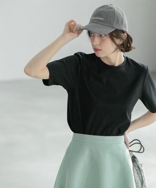 OPAQUE.CLIP / オペーク ドット クリップ Tシャツ | 《5色展開/SS-LLサイズ》ベーシックTシャツ【UV/接触冷感/洗濯機洗い可】 | 詳細12