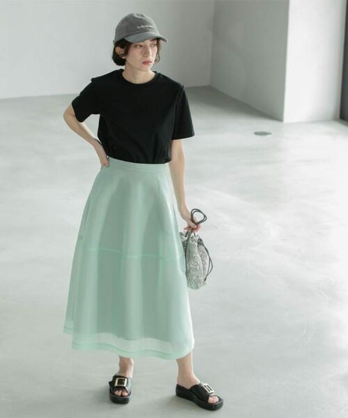 OPAQUE.CLIP / オペーク ドット クリップ Tシャツ | 《5色展開/SS-LLサイズ》ベーシックTシャツ【UV/接触冷感/洗濯機洗い可】 | 詳細15