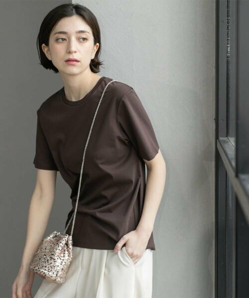 OPAQUE.CLIP / オペーク ドット クリップ Tシャツ | 《5色展開/SS-LLサイズ》ベーシックTシャツ【UV/接触冷感/洗濯機洗い可】 | 詳細21