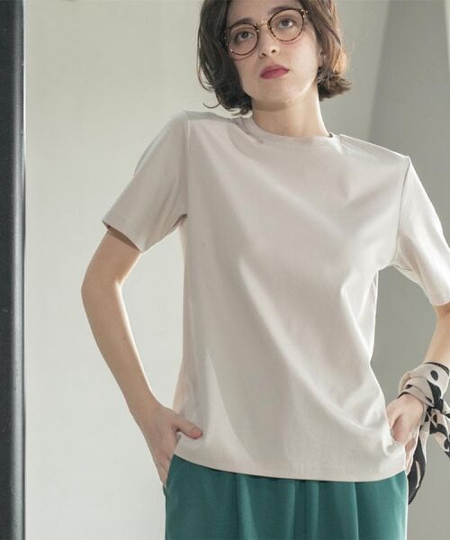 OPAQUE.CLIP / オペーク ドット クリップ Tシャツ | 《5色展開/SS-LLサイズ》ベーシックTシャツ【UV/接触冷感/洗濯機洗い可】 | 詳細23