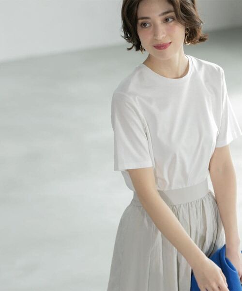 OPAQUE.CLIP / オペーク ドット クリップ Tシャツ | 《5色展開/SS-LLサイズ》ベーシックTシャツ【UV/接触冷感/洗濯機洗い可】 | 詳細6