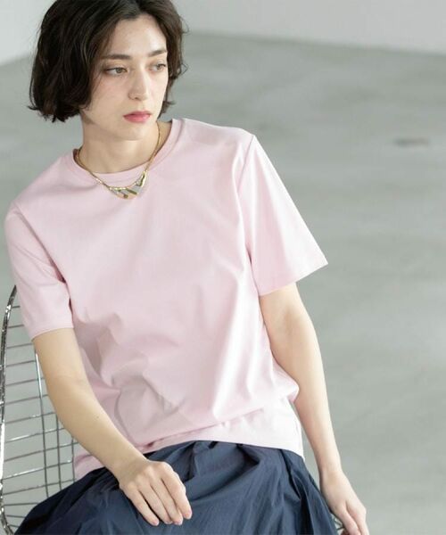 OPAQUE.CLIP / オペーク ドット クリップ Tシャツ | 《5色展開/SS-LLサイズ》ベーシックTシャツ【UV/接触冷感/洗濯機洗い可】 | 詳細7