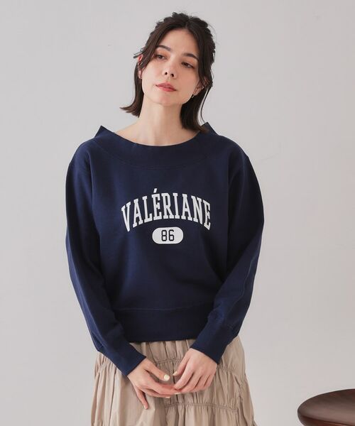 OPAQUE.CLIP / オペーク ドット クリップ スウェット | カレッジロゴスウェット【洗濯機洗い可】 | 詳細16