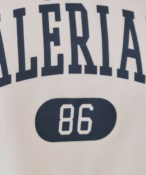 OPAQUE.CLIP / オペーク ドット クリップ スウェット | カレッジロゴスウェット【洗濯機洗い可】 | 詳細4