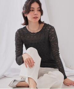 OPAQUE.CLIP / オペーク ドット クリップ カットソー | シアーレーストップス【洗濯機洗い可】