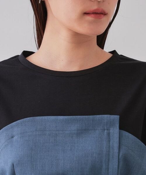 OPAQUE.CLIP / オペーク ドット クリップ カットソー | ベルト付ビスチェドッキングカットソー【洗濯機洗い可】 | 詳細20