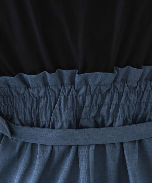 OPAQUE.CLIP / オペーク ドット クリップ カットソー | ベルト付ビスチェドッキングカットソー【洗濯機洗い可】 | 詳細24