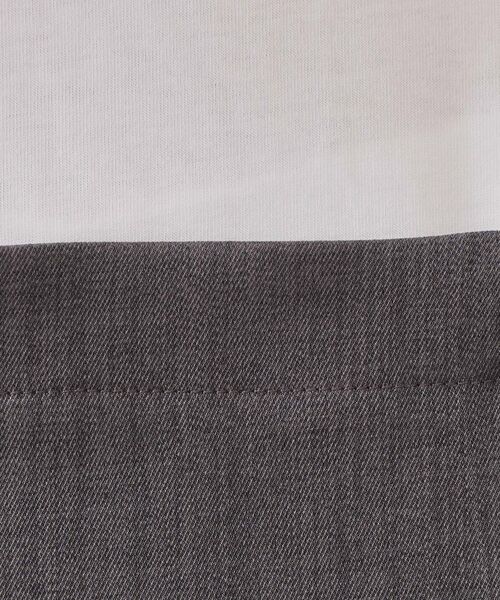 OPAQUE.CLIP / オペーク ドット クリップ カットソー | ベルト付ビスチェドッキングカットソー【洗濯機洗い可】 | 詳細4