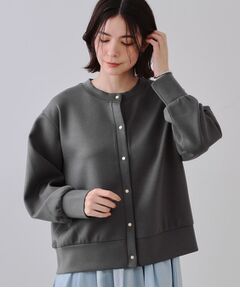 OPAQUE.CLIP / オペーク ドット クリップ カーディガン・ボレロ | スナップボタンカーディガン【洗濯機洗い可】