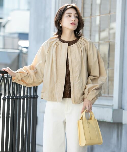 OPAQUE.CLIP / オペーク ドット クリップ その他アウター | 撥水ノーカーラーブルゾン【UV/洗濯機洗い可】 | 詳細13