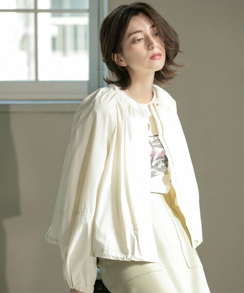 OPAQUE.CLIP / オペーク ドット クリップ その他アウター | 撥水ノーカーラーブルゾン【UV/洗濯機洗い可】 | 詳細4