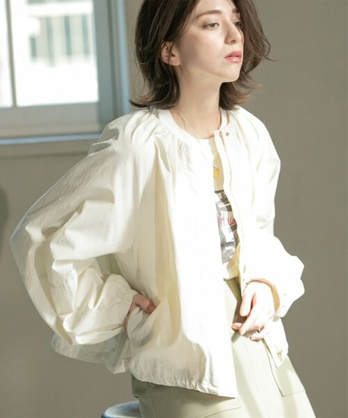 OPAQUE.CLIP / オペーク ドット クリップ その他アウター | 撥水ノーカーラーブルゾン【UV/洗濯機洗い可】 | 詳細5