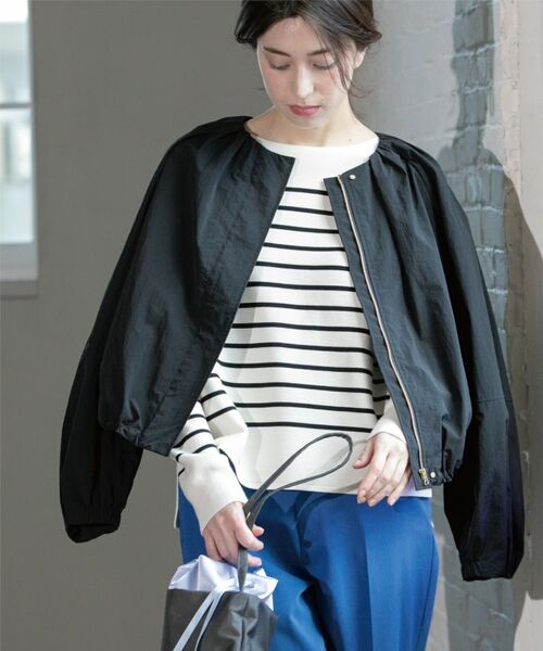 OPAQUE.CLIP / オペーク ドット クリップ その他アウター | 撥水ノーカーラーブルゾン【UV/洗濯機洗い可】 | 詳細6