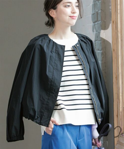 OPAQUE.CLIP / オペーク ドット クリップ その他アウター | 撥水ノーカーラーブルゾン【UV/洗濯機洗い可】 | 詳細7