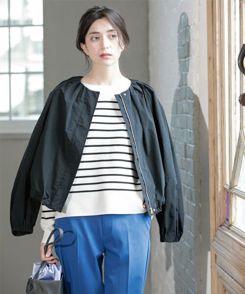 OPAQUE.CLIP / オペーク ドット クリップ その他アウター | 撥水ノーカーラーブルゾン【UV/洗濯機洗い可】 | 詳細8