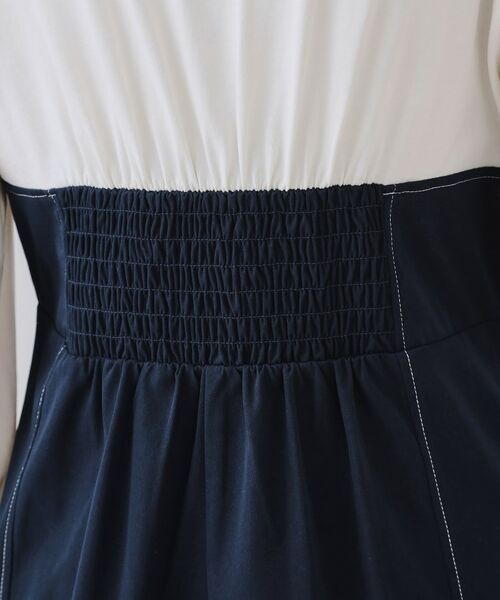 OPAQUE.CLIP / オペーク ドット クリップ ロング・マキシ丈ワンピース | ビスチェドッキングワンピース【洗濯機洗い可】 | 詳細15