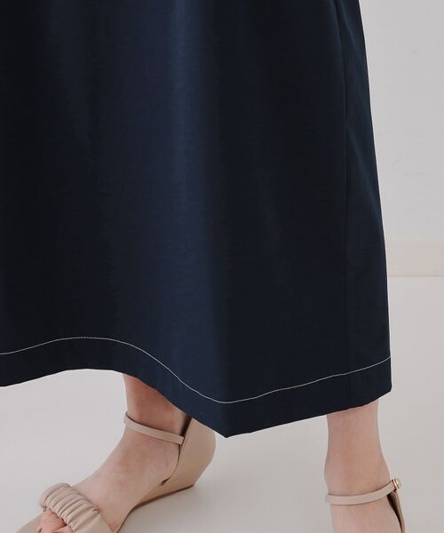 OPAQUE.CLIP / オペーク ドット クリップ ロング・マキシ丈ワンピース | ビスチェドッキングワンピース【洗濯機洗い可】 | 詳細16