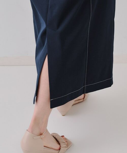 OPAQUE.CLIP / オペーク ドット クリップ ロング・マキシ丈ワンピース | ビスチェドッキングワンピース【洗濯機洗い可】 | 詳細17