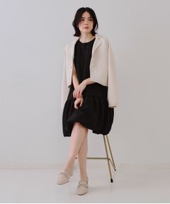 OPAQUE.CLIP / オペーク ドット クリップ ワンピース | 裾バルーンミニジャンスカ【洗濯機洗い可】