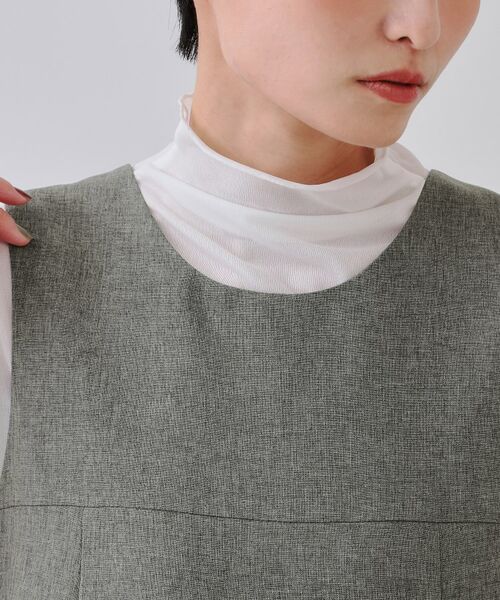 OPAQUE.CLIP / オペーク ドット クリップ ワンピース | 裾バルーンミニジャンスカ【洗濯機洗い可】 | 詳細12