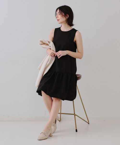 OPAQUE.CLIP / オペーク ドット クリップ ワンピース | 裾バルーンミニジャンスカ【洗濯機洗い可】 | 詳細2