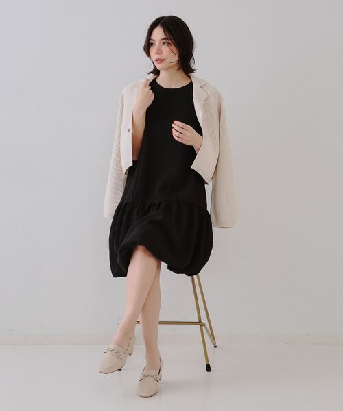 OPAQUE.CLIP / オペーク ドット クリップ ワンピース | 裾バルーンミニジャンスカ【洗濯機洗い可】 | 詳細3