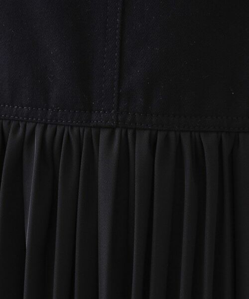 OPAQUE.CLIP / オペーク ドット クリップ スカート | プリーツドッキングジャンパードレス【洗濯機洗い可】 | 詳細8