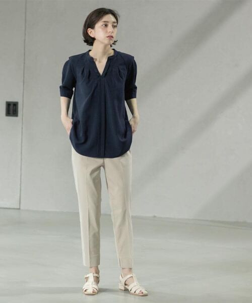 OPAQUE.CLIP / オペーク ドット クリップ パンツ | ハイストレッチイージースティックパンツ【洗濯機洗い可】 | 詳細14