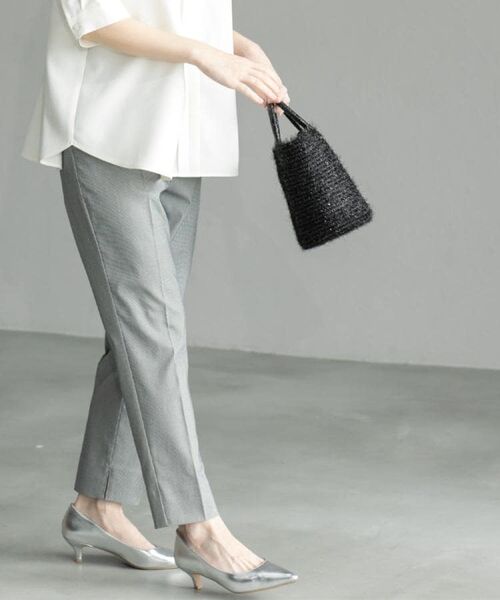 OPAQUE.CLIP / オペーク ドット クリップ パンツ | ハイストレッチイージースティックパンツ【洗濯機洗い可】 | 詳細19