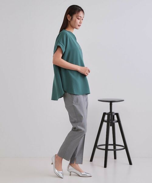 OPAQUE.CLIP / オペーク ドット クリップ パンツ | ハイストレッチイージースティックパンツ【洗濯機洗い可】 | 詳細2