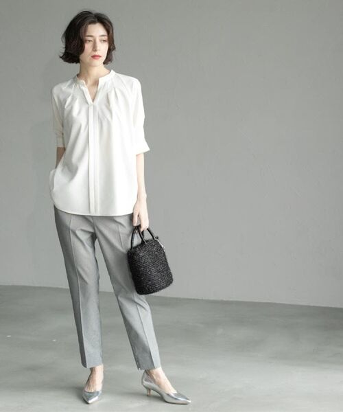 OPAQUE.CLIP / オペーク ドット クリップ パンツ | ハイストレッチイージースティックパンツ【洗濯機洗い可】 | 詳細20