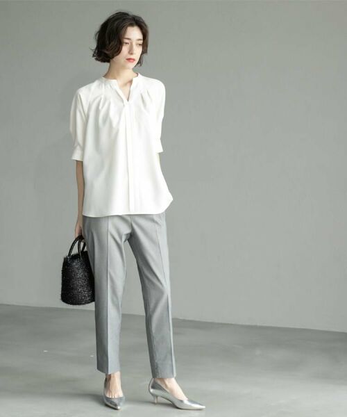 OPAQUE.CLIP / オペーク ドット クリップ パンツ | ハイストレッチイージースティックパンツ【洗濯機洗い可】 | 詳細23