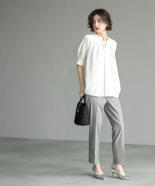 OPAQUE.CLIP / オペーク ドット クリップ パンツ | ハイストレッチイージースティックパンツ【洗濯機洗い可】 | 詳細24