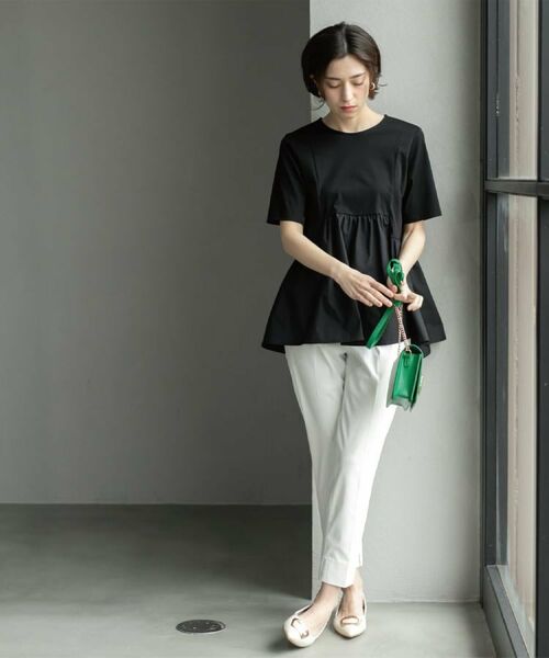 OPAQUE.CLIP / オペーク ドット クリップ パンツ | ハイストレッチイージースティックパンツ【洗濯機洗い可】 | 詳細4