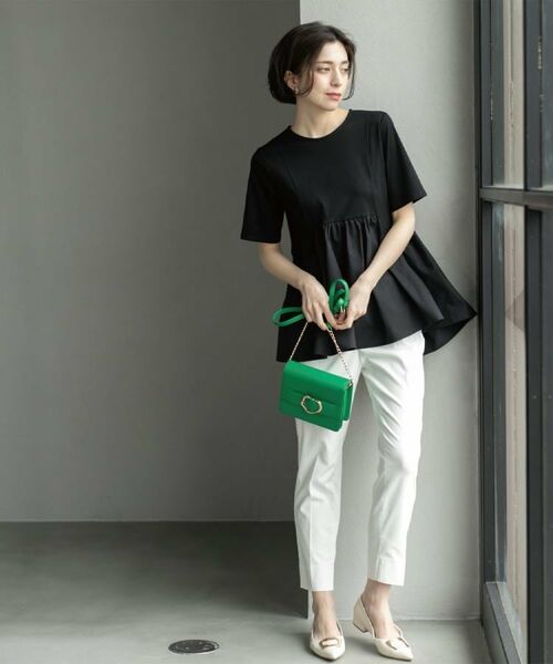 OPAQUE.CLIP / オペーク ドット クリップ パンツ | ハイストレッチイージースティックパンツ【洗濯機洗い可】 | 詳細6