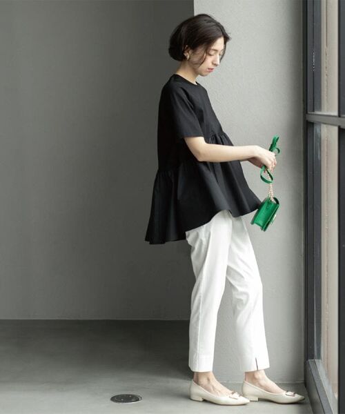 OPAQUE.CLIP / オペーク ドット クリップ パンツ | ハイストレッチイージースティックパンツ【洗濯機洗い可】 | 詳細7