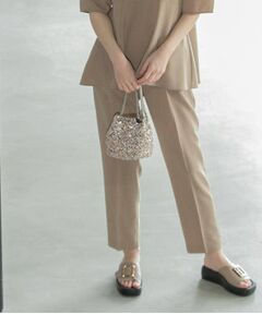 OPAQUE.CLIP / オペーク ドット クリップ パンツ | 《6色展開/丈が選べる》美脚イージーテーパードパンツ/セットアップ対応【ストレッチ/洗濯機洗い可/防シワ】