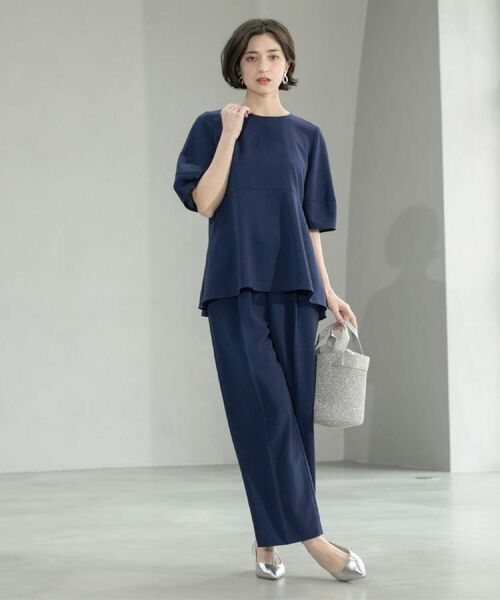 OPAQUE.CLIP / オペーク ドット クリップ パンツ | 《6色展開/丈が選べる》美脚イージーワイドパンツ/セットアップ対応【ストレッチ/洗濯機洗い可/防シワ】 | 詳細14