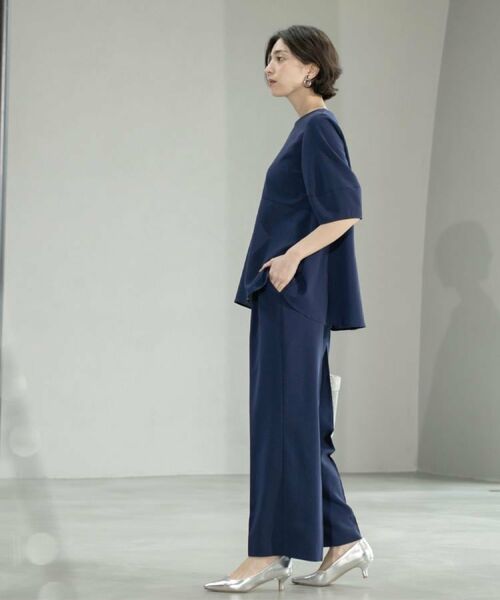 OPAQUE.CLIP / オペーク ドット クリップ パンツ | 《6色展開/丈が選べる》美脚イージーワイドパンツ/セットアップ対応【ストレッチ/洗濯機洗い可/防シワ】 | 詳細16