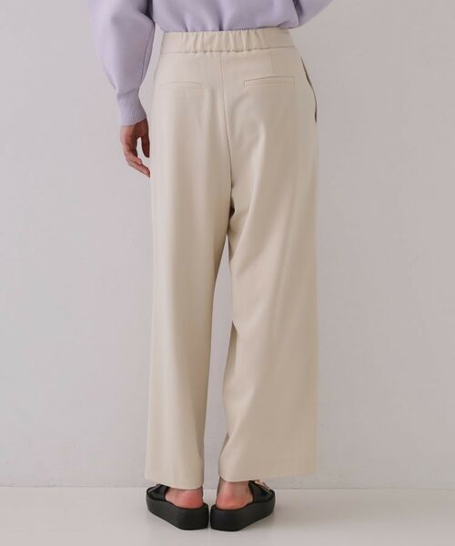 OPAQUE.CLIP / オペーク ドット クリップ パンツ | ラップベルトワイドパンツ【洗濯機洗い可】 | 詳細10